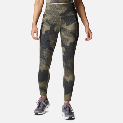 Legging Deportivo COLUMBIA Mujer Mallas Windgates™ II Stone Green Spotted Camo Ref. 1981561397 camuflaje con bolsillo lateral