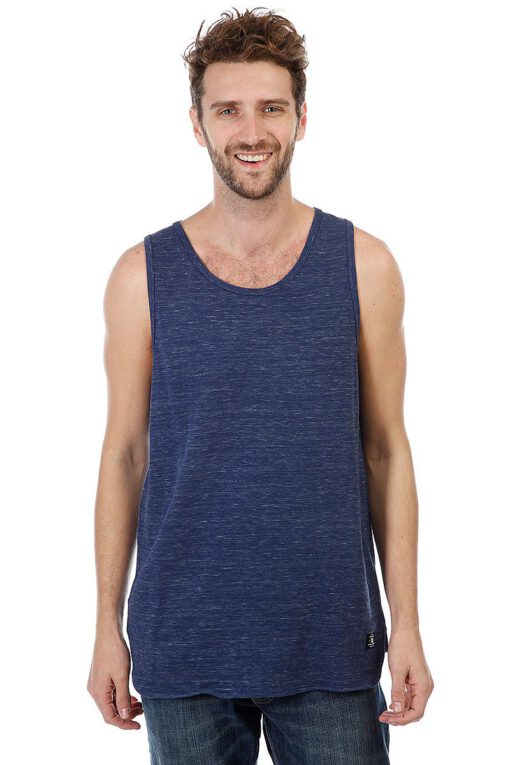 Camiseta DC Shoes surfera tirantes piqué para hombre SEELEY tank BRA0 Ref. EDYKT03318 azul