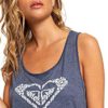 Camiseta ROXY licra sin Mangas para Mujer Losing My Mind (bsp0) Ref. ERJZT04804 azul logo blanco pecho