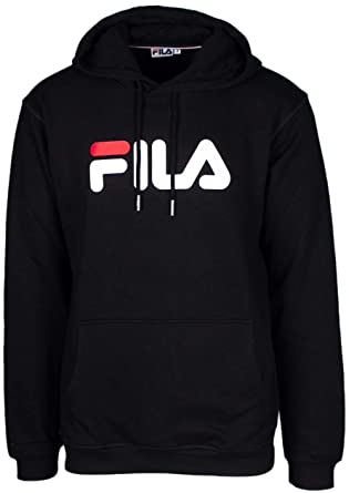 FILA Hombre con capucha PURE HOODY Black Ref. 681090 negra logo pecho | Martimpe Berart - Tienda de Moda en Gausach, Vielha, Valle de Aran