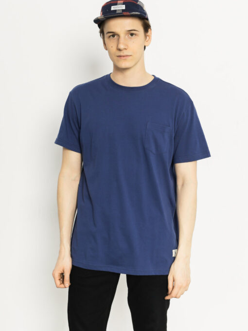 Camiseta DC Shoes surfera manga corta básica para hombre BASIC BRA0 Ref. EDYKT03291 azul bolsillo pecho