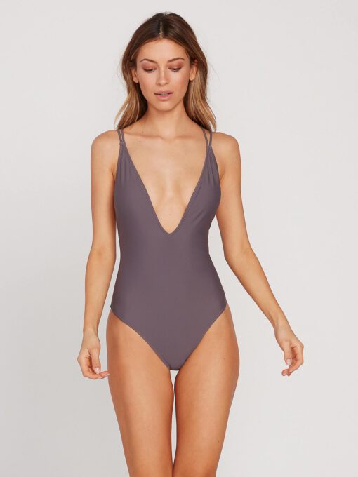 Bañador VOLCOM de una pieza para Mujer SIMPLY SOLID Stel purpple Ref. O3012000 morado