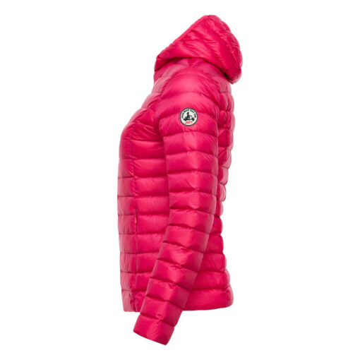 Chaqueta con capucha Jott de plumas pato Mujer CLOE BASIC 4900/408-FUSHIA Justoverthetop Color Rosa fucsia