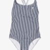 Bañador entero ROXY 1 pieza niña Early ROXY MOOD INDIGO VOGIA S (bsp3) Ref. ERGX103070 rayas blanco/marino
