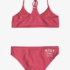 Conjunto de Bikini ROXY dos piezas niña Need The Sea ROUGE RED (mlj0) Ref. ERGX203114 rojo