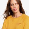 Sudadera ROXY cuello redondo Mujer Stay Together GOLDEN GLOW HEATHER (yksh) Ref. ERJFT04066 amarilla mostaza