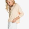 Camiseta ROXY agradable de manga larga para Mujer Take It Home APRICOT ICE (nez0) Ref. ERJKT03788 Albaricoque Tie Dye