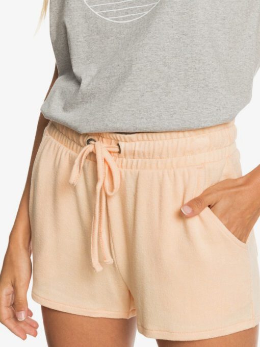 Pantalón corto ROXY Short chándal de viscosa para Mujer Forbidden Summer APRICOT ICE (nez0) Ref. ERJNS03328 albaricoque liso