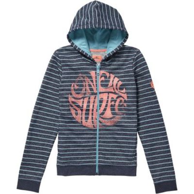 Sudadera O'Neill niña suave con capucha O'NEILL LG Fantastic hoodie Ref. 8P6476 azul rayas