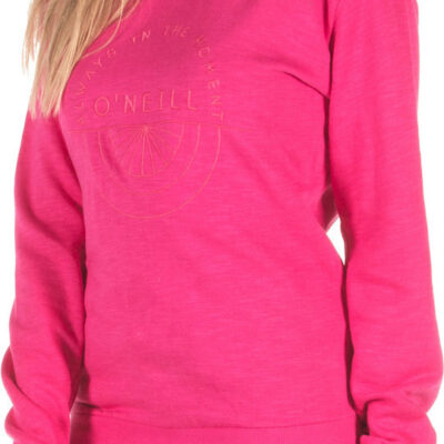 Sudadera O'NEILL cuello redondo para mujer LW EASY CREW SWEATSHIRT Hot pink Ref. 8P6406 fucsia