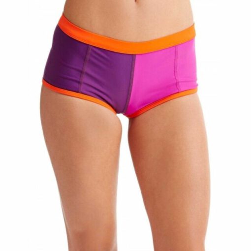 Braguita de bikini ROXY una pieza cobertura ancha Mujer reversible Go Shortie Pant Ref. ERJX403055 rosa/naranja