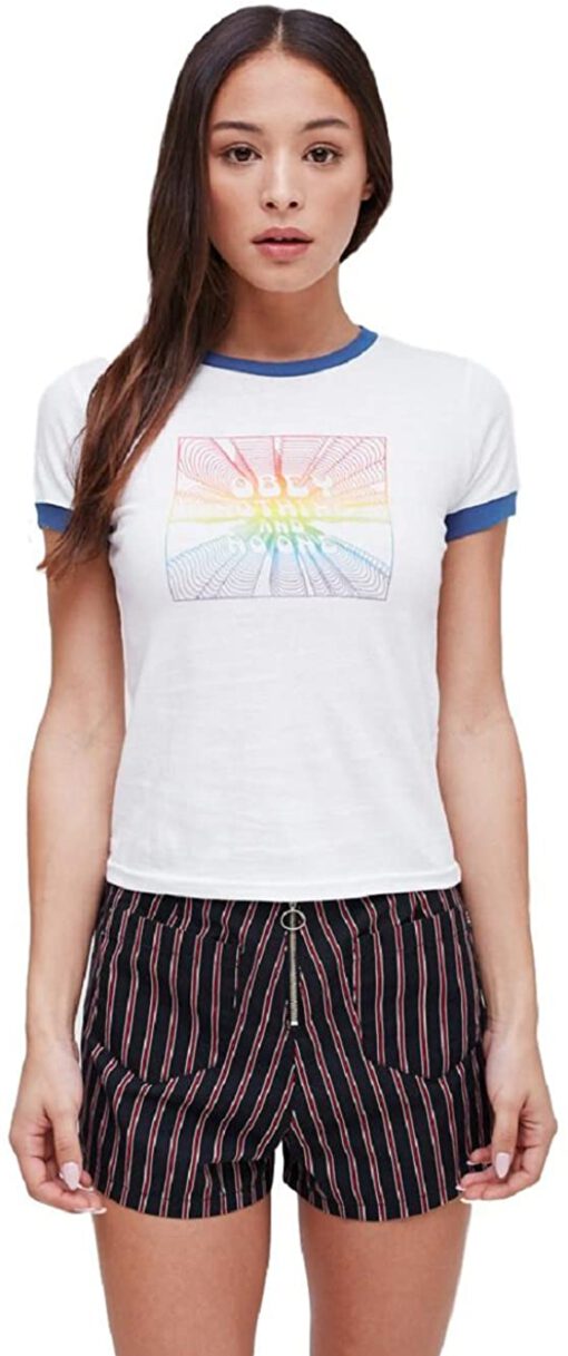 Camiseta OBEY manga corta para mujer NO ONE White Ref. 266791251 Blanca