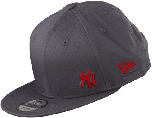 Gorra New Era Cap 9FIFTY MLB Flawless Metal NY Yankees Snapback Ref. 11352952 gris logo rojo