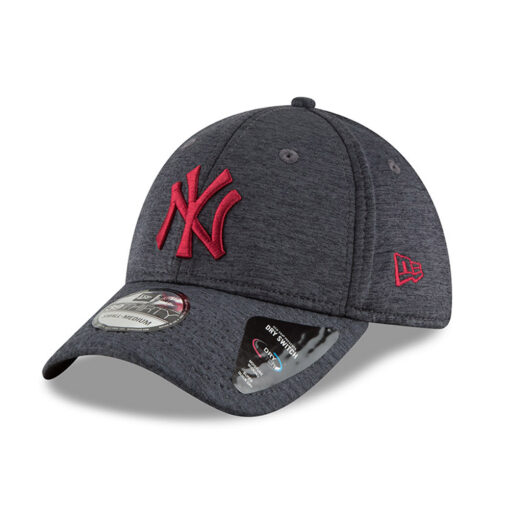 Gorra New Era Cap 39THIRTY NEW YORK YANKEES DRY SWITCH Ref. 80636008 gris logo granate