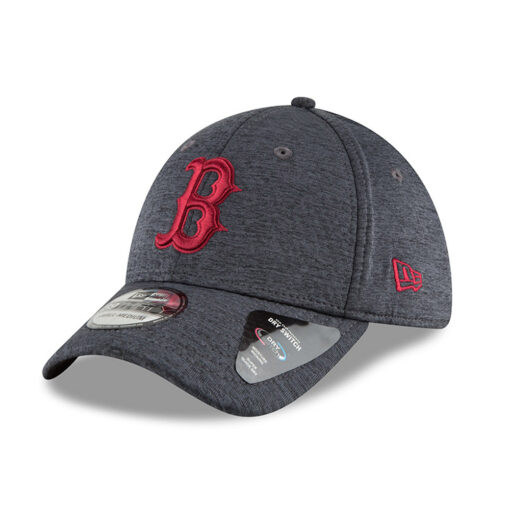 Gorra New Era Cap 39THIRTY BOSTON RED SOX DRY SWITCH JERSEY Ref. 80636009 gris con logo granate