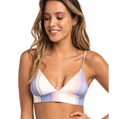 Sujetador top de bikini RIP CURL una pieza triangular para Mujer Cabana Fixed Ref. GSITX3 multicolor colores pastel