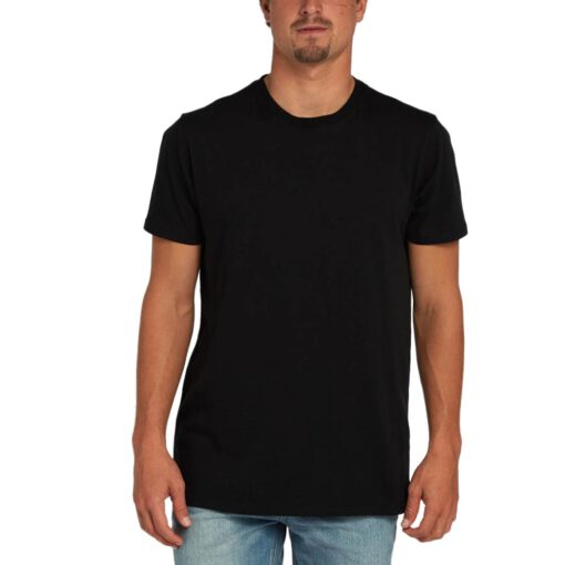 Camiseta BILLABONG para hombre manga corta All day ss Black Ref. H1JE08 negra básica