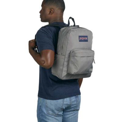 Mochila JanSport 26 litros básica resistente SUPERBREAK ONE Ref. EK0A5BAGN71 Deep Grey / gris