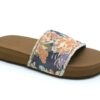 Sandalias plataforma RIP CURL Chanclas cómodas para Mujer Pool Party Shoes Ref. TGTC17 flores azul