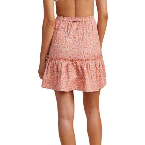 Falda midi BILLABONG para mujer Salty Blonde Upside PEACH OUT Ref. W3SK04 rosa flores