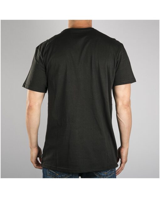 Camiseta BILLABONG para hombre manga corta Riot Spinner Tee SS Black Ref. S1SS57 negra rayas colores bolsillo pecho
