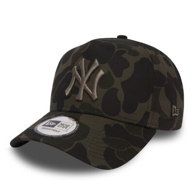 Gorra New Era Cap Adjustable 9FORTY New York Yankees League essential CAMO Ref. 11357008 Camuflaje verde