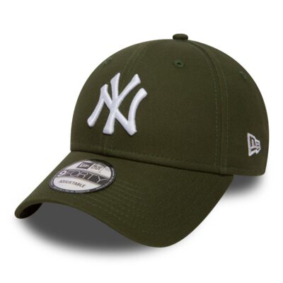 Gorra New Era Cap Adjustable 9FORTY New York Yankees league essential Ref. 11586125 verde logo blanco