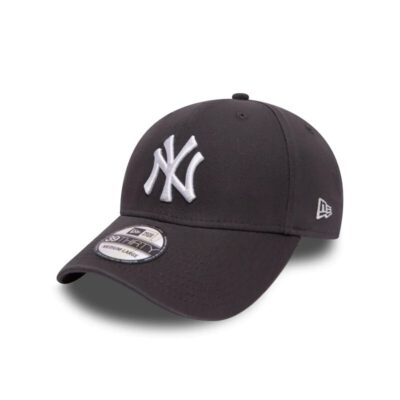 Gorra New Era Cap 39THIRTY NEW YORK YANKEES washed Ref. 80536574 gris con logo blanco