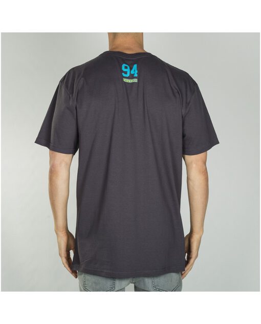 Camiseta DC Shoes manga corta básica para hombre Legendz 94 ss TEE (kvj0) Ref. ADYZT03988 negra logo pecho