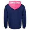 Sudadera Santa Cruz hombre con capucha y cremallera halo zip hood sca-hdz-0262 dark navy /orchid pink azul y rosa