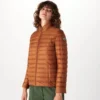 Chaqueta Jott de plumas pato Mujer CHA BASIC 5900CHA-811-CARAMEL Justoverthetop marrón camel/caramelo