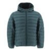Chaqueta capucha Jott de plumas pato Niño 231 vert sapin HUGO BASIC Justoverthetop Color verde