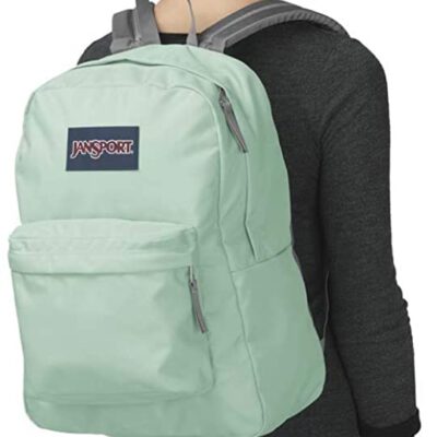 Mochila JanSport 26 litros básica resistente SUPERBREAK ONE Ref. EK0A5BAGN78 Brook green verde agua