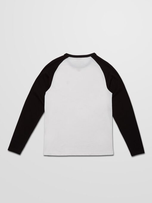 Camiseta VOLCOM manga larga niño surfera PEN BCS LS - BLACK Ref. C3632109 negra logo pecho