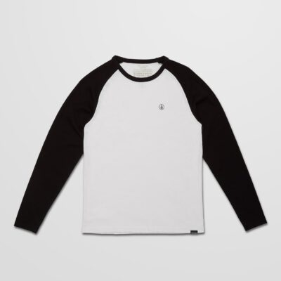 Camiseta VOLCOM manga larga niño surfera PEN BCS LS - BLACK Ref. C3632109 negra logo pecho