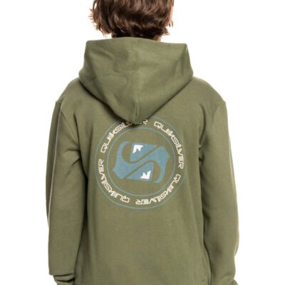 Sudadera niño Quiksilver con capucha Return To The Sea FOUR LEAF CLOVER (gph0) Ref. EQBFT03724 verde