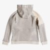 Sudadera ROXY niña con capucha Spark In You SIMPLE STRIPE (ten3) Ref. ERGFT03290 blanca y rayas marino