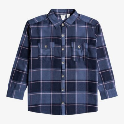 Camisa ROXY niña Camisa de Manga Larga Ultimate Love INDIGO PLAID PARTY (bsp2) Ref. ERGWT03089 azul cuadros