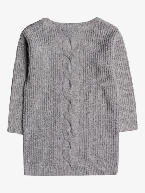 Jersey largo ROXY Vestido de Manga Larga para Mujer Turn A Corner HERITAGE HEATHER (sgrh) Ref. ERJKD03376 gris claro