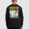 Camiseta RVCA Hombre manga larga MATTY MATHESON GLORIOUS MEATS BLACK (0019) Ref. Z1LSRDRVF1negra/amarilla