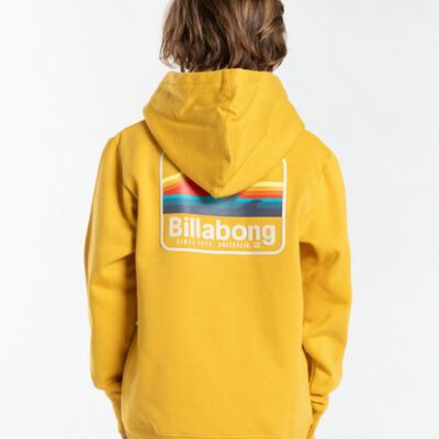 Sudadera niño BILLABONG con capucha para niño Dream Coast MUSTARD (0054) Ref. Z2HO06BIF1 amarillo mostaza