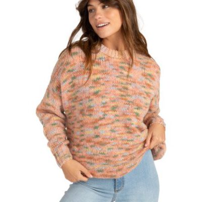 Cárdigan jersey BILLABONG corto cuello redondo para Mujer In The Sky MULTI (1220) Ref. Z3JP31BIF1 multicolor