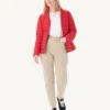 Chaqueta Jott de plumas pato CHA BASIC sin capucha Mujer 300 Red P000WDOW02 Justoverthetop roja