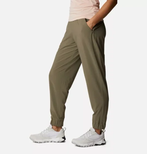 Pantalón COLUMBIA senderismo deportivo cálido Pleasant Creek™ para mujer Stone Green Ref. 1960113397 ap0200 verde