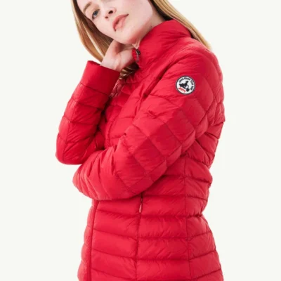 Chaqueta Jott de plumas pato CHA BASIC sin capucha Mujer 300 Red P000WDOW02 Justoverthetop roja