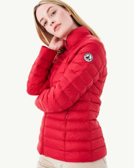 Chaqueta Jott de plumas pato CHA BASIC sin capucha Mujer 300 Red P000WDOW02 Justoverthetop roja