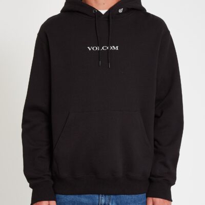 Sudadera VOLCOM con capucha para hombre clásica VOLCOM STONE - BLACK Ref. A4112106 negra