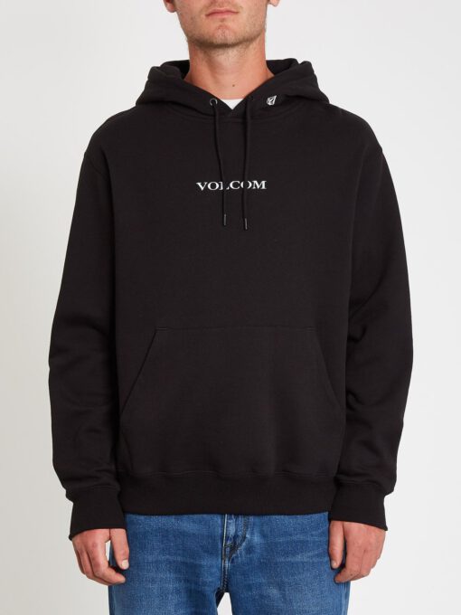Sudadera VOLCOM con capucha para hombre clásica VOLCOM STONE - BLACK Ref. A4112106 negra