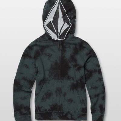 Sudadera VOLCOM niño con capucha Volcom COOL STONE - EVERGREEN Ref. C4831932 negra tie dye