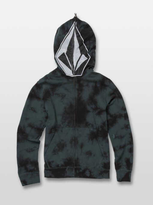 Sudadera VOLCOM niño con capucha Volcom COOL STONE - EVERGREEN Ref. C4831932 negra tie dye